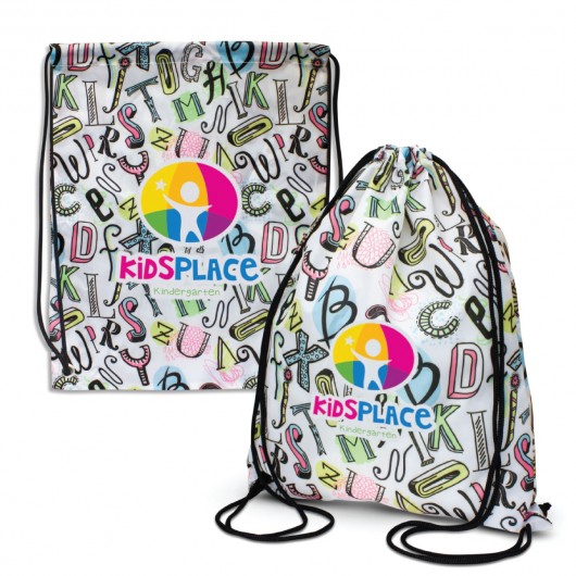Promotional Columbus Drawstring Backpack